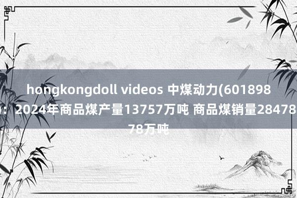 hongkongdoll videos 中煤动力(601898.SH)：2024年商品煤产量13757万吨 商品煤销量28478万吨